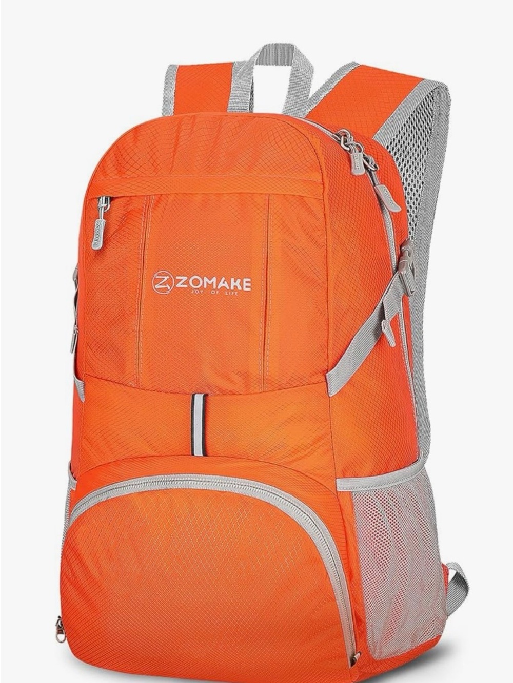 Zomake Orange Lightweight Daypack Backpack